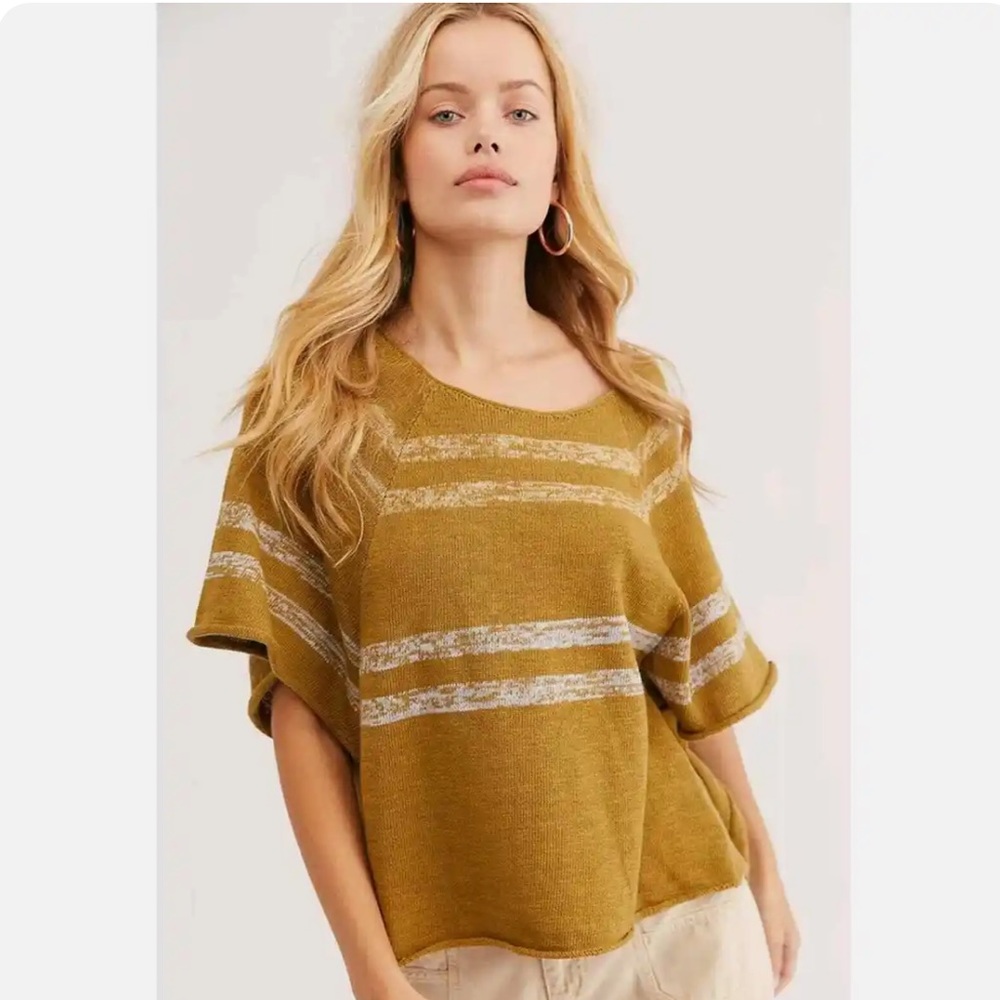 Free People Go West Sweater Size L